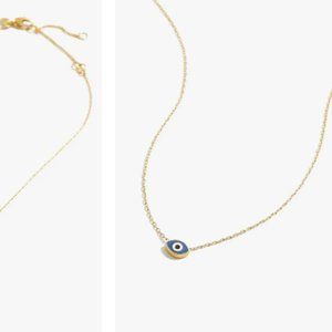 LOOKING: Madewell evil eye pendant